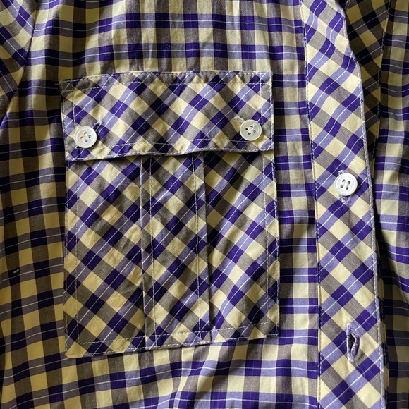 Theory plaid belted mini shirt dress - Picture 4 of 5